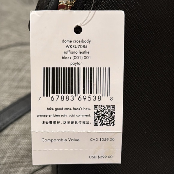 Kate Spade Payton Dome Saffiano Leather Crossbody NWT - Picture 11 of 17